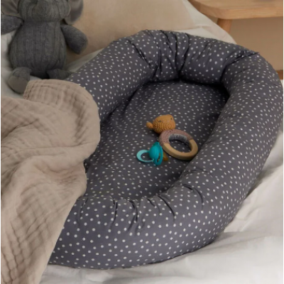 Alice Fox DOT Babynest Dots Grey