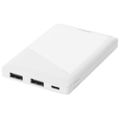 Deltaco 5000MAH POWERBANK 2X USB A VIT