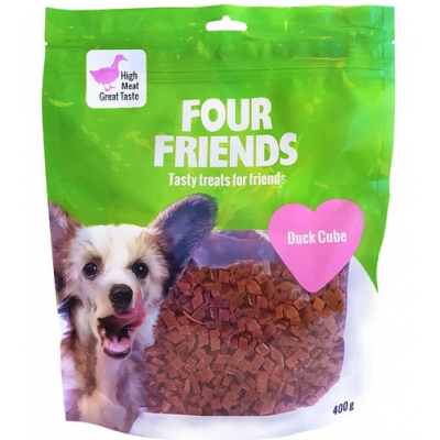 FourFriends Dog Duck Cube 400 g