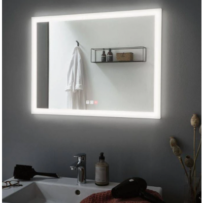 Mirra LED mirror 60x80 ip44 chrome white paulmann spegellampa