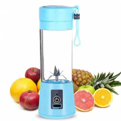 Portabel USB Blender 6 blads 380ml Flera faerger