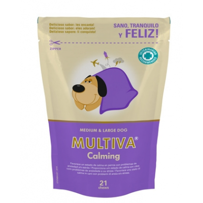 Vetnova Multiva Calming medium stor hund 21 tuggtabletter