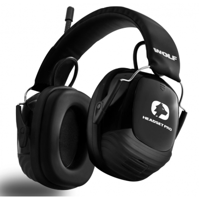 WOLF Headset PRO Komplett med tillbehoer