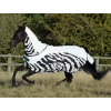 Bucas Buzz Off Rain Flugtaecke Avtagbar hals Zebra