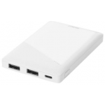 Deltaco 5000MAH POWERBANK 2X USB A VIT