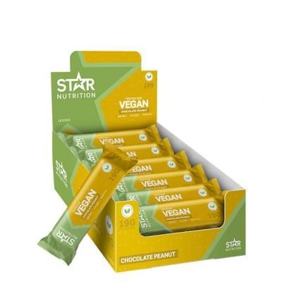 12 x Star Nutrition Vegan Protein bar