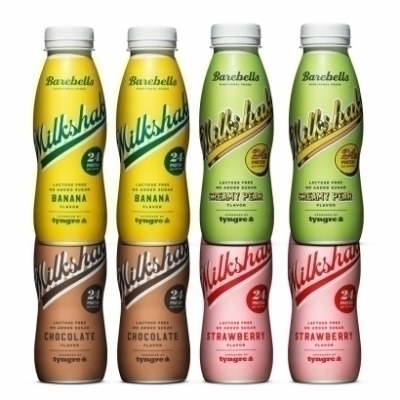 8 x Barebells Milkshake 330 ml Mixflak