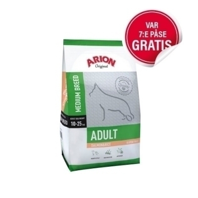 Arion Adult Medium Breed Lax & Ris hundfoder