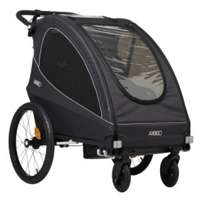 Axkid Grand Tour Cykelvagn (Black)