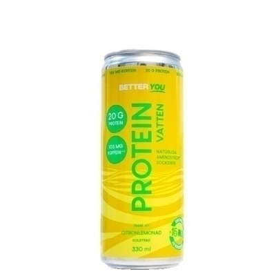 Better You Proteinvatten Koffein Citronlemonad 330 ml Citron