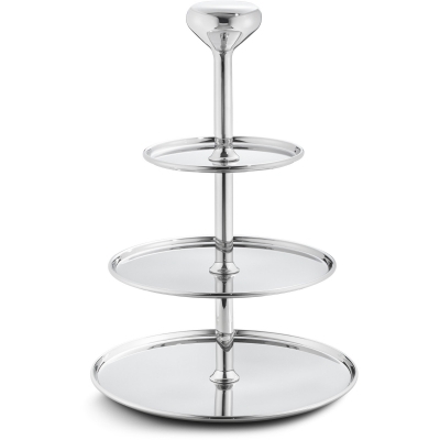 Georg Jensen Alfredo 3 våningar Kakfat