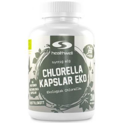 Healthwell Chlorella Kapslar EKO