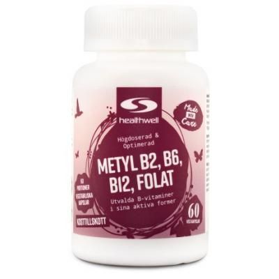 Healthwell Metyl B2, B6, B12, Folat