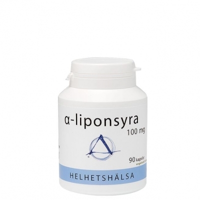 Helhetshälsa A-Liponsyra 100 mg 90 kapslar