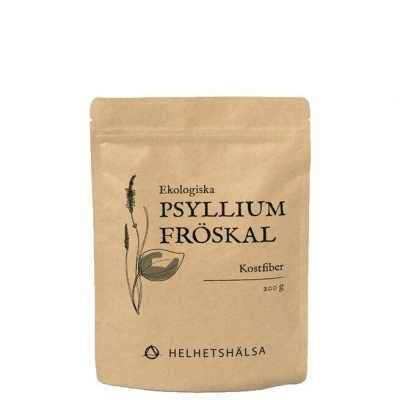 Helhetshälsa Psylliumfröskal Eko 200 g