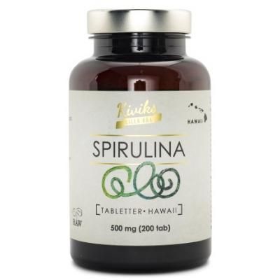 Kiviks Lilla Råa Spirulinatabletter Hawaiian 500 mg