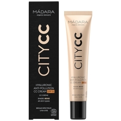 Mádara CITY CC Hyaluronic Anti-Pollution CC Cream SPF15 40 ml Beige