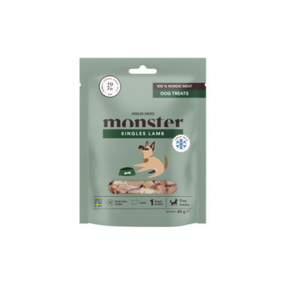 Monster Dog Treats Freeze Dried Lamb