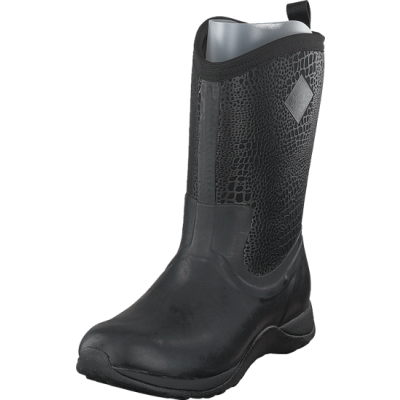 Muckboot Women's Artic Weekend Short Boot - Black/Croc