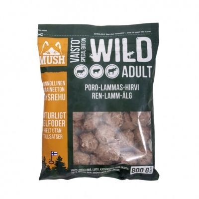 MUSH Vaisto® Wild Ren-Lamm-Älg Köttbullar