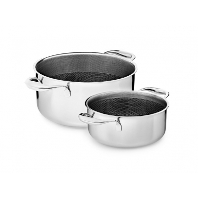 Onyx Cookware™ Hybrid Non-stick Gryset - 2-delar