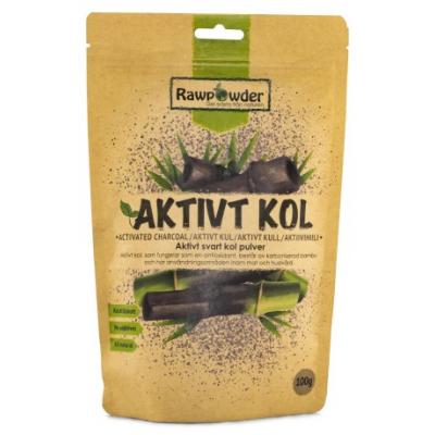 RawPowder Aktivt Kol Pulver