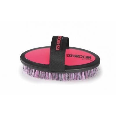 Shires EZI-GROOM Body Brush Ryktborste – Rosa 