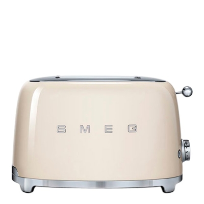 Smeg 50's Style Brödrost 2 skivor Creme