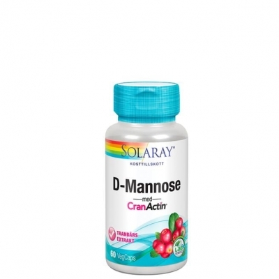 Solaray D-Mannose & CranActin 60 kapslar