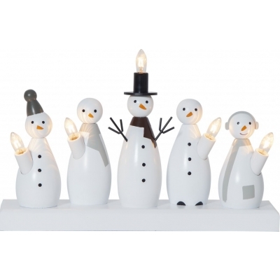 Star Trading Snowman ljusstake