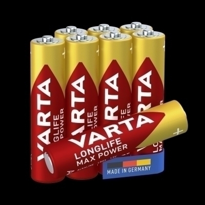 Varta Longlife Max Power AAA-batterier 8-pack