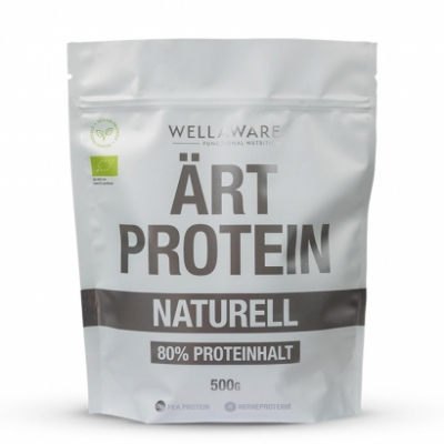 WellAware EKO Ärtprotein 500 g Veganprotein