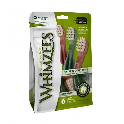 Whimzees Tandborste Large 6-pack