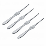 Alessi Colombina Skaldjursbestick 4-pack