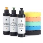 Polerpaket, King Carthur polermedel - Padboys polertrissor KIT 8 in 1